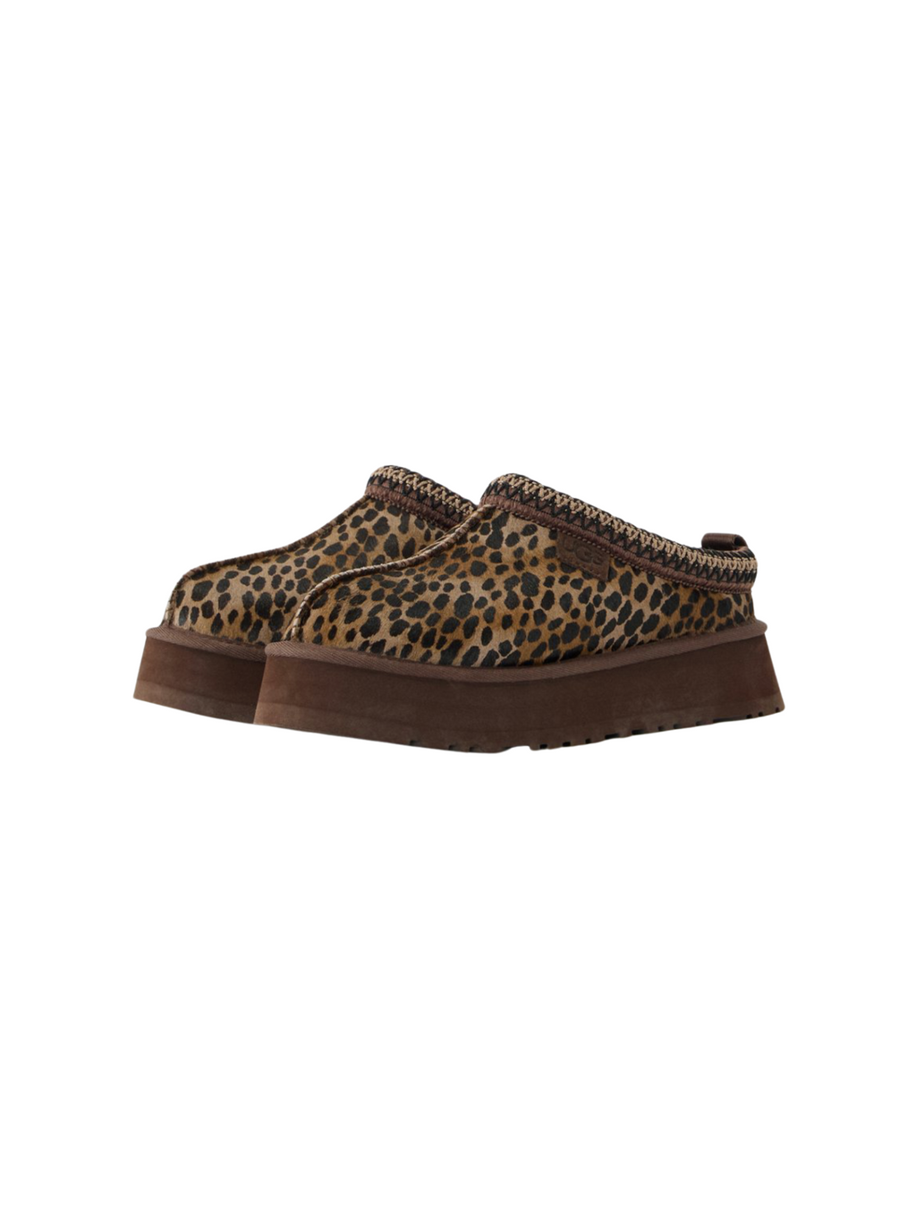 UGG Tazz Caspian – Marron imprimé léopard