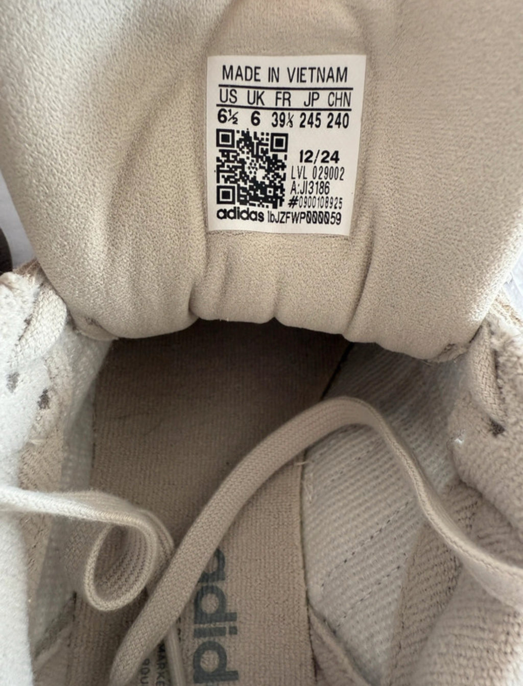 Adidas Samba XLG Light Brown x Alumina