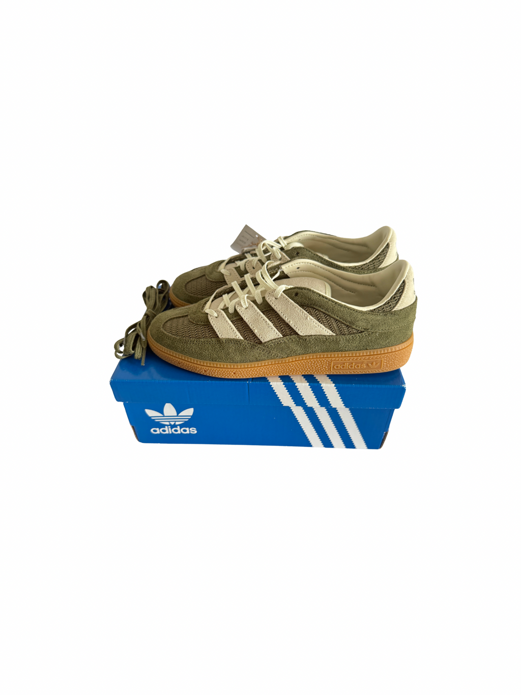 Adidas Handball Spezial ST – Vert olive & ivoire
