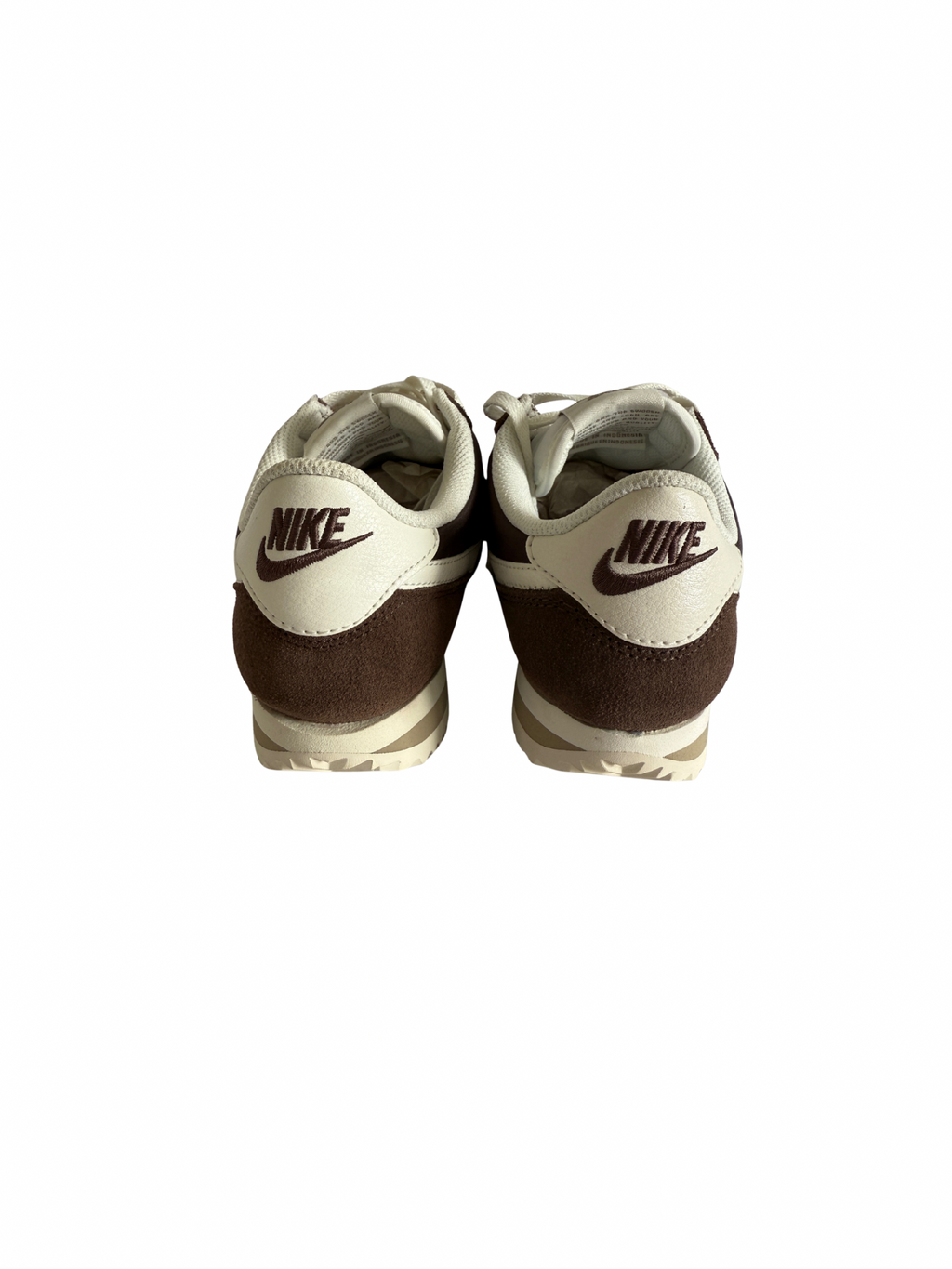 Nike Cortez Nylon – Marron et blanc