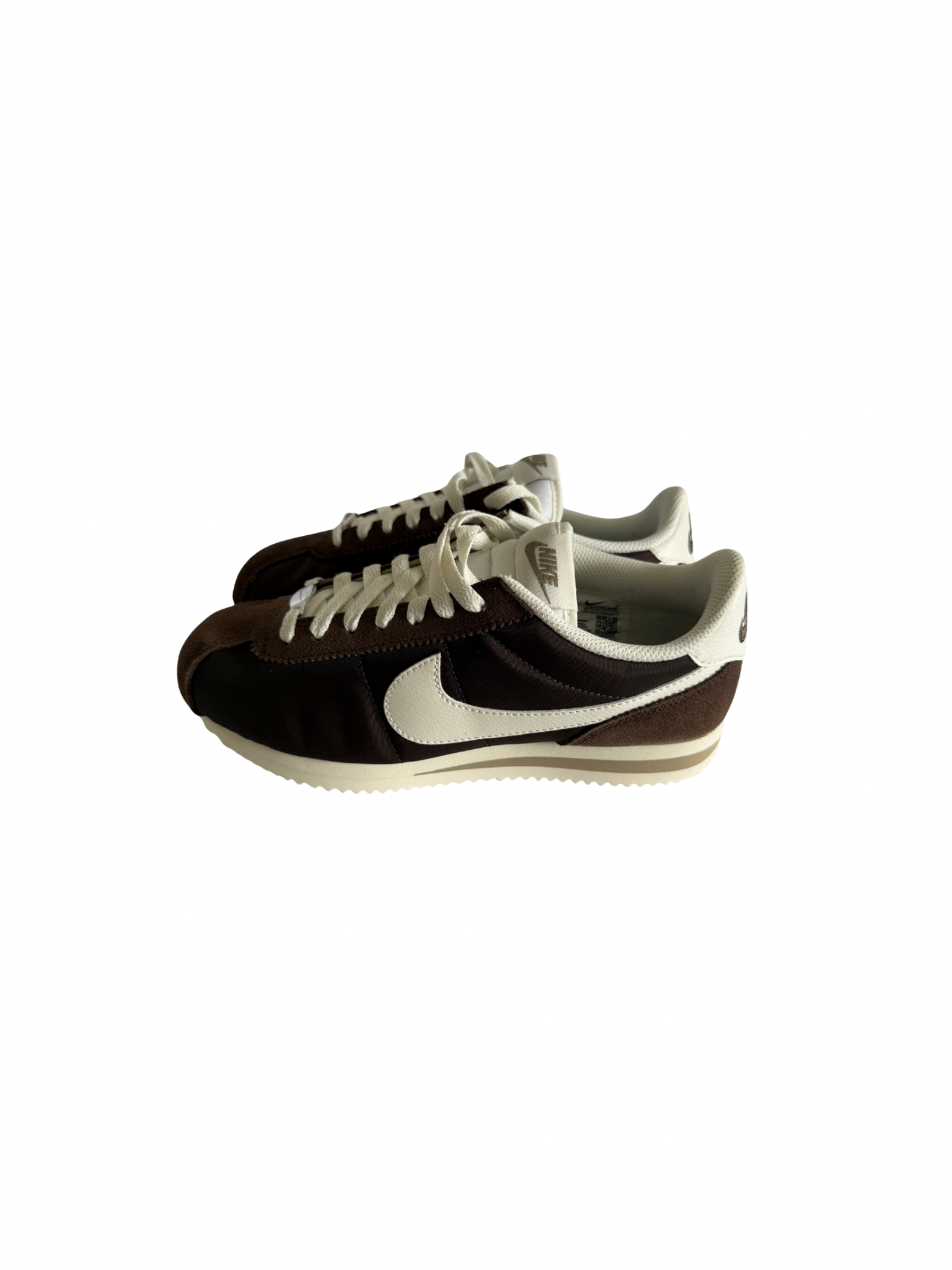 Nike Cortez Nylon – Marron et blanc